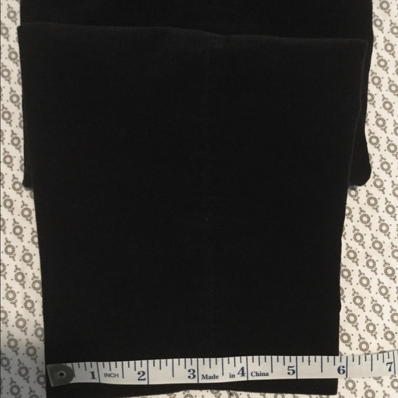 Talbots Hampshire velvet velour ankle pants 6 - Picture 7 of 7